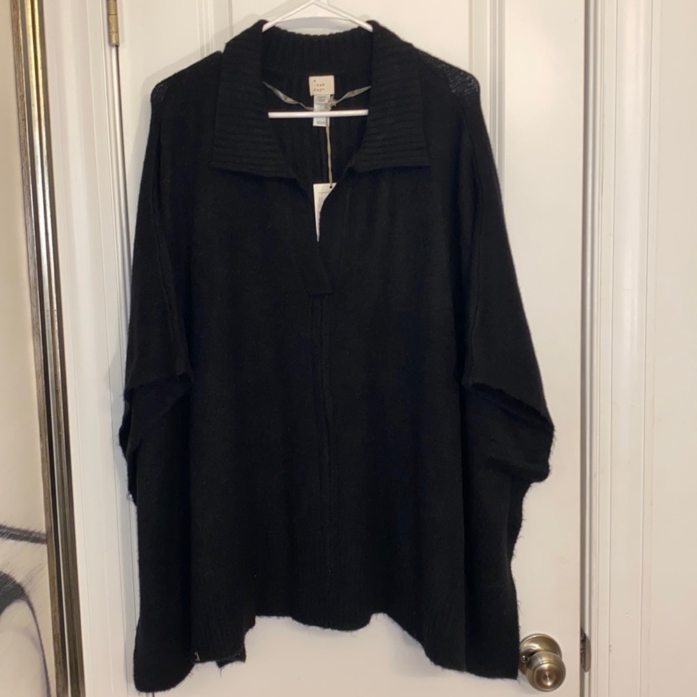 COPY - A New Day Sweater Poncho
